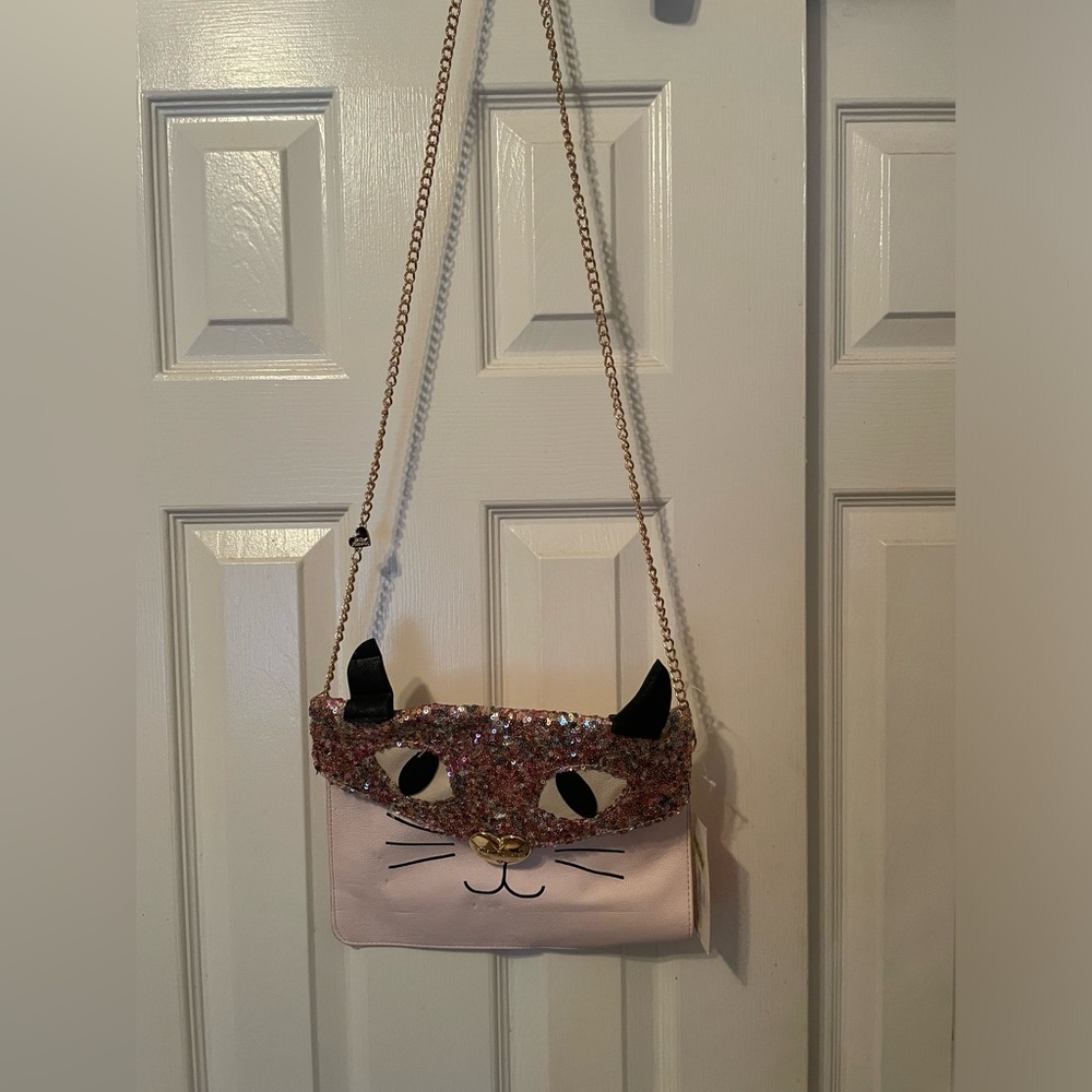 NEW Betsey Johnson Pink Purse